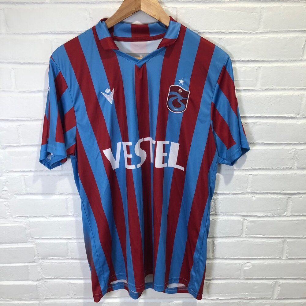 Macron Trabzonspor Kulübü 2021 Home Soccer Football Jersey Men's Large